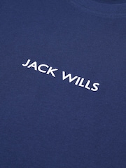 Jack Wills Chrome Black Debdon Regular Fit T-Shirt - Image 6 of 6
