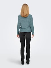 ONLY Green Knitted Long Sleeve Jumper - Image 3 of 6