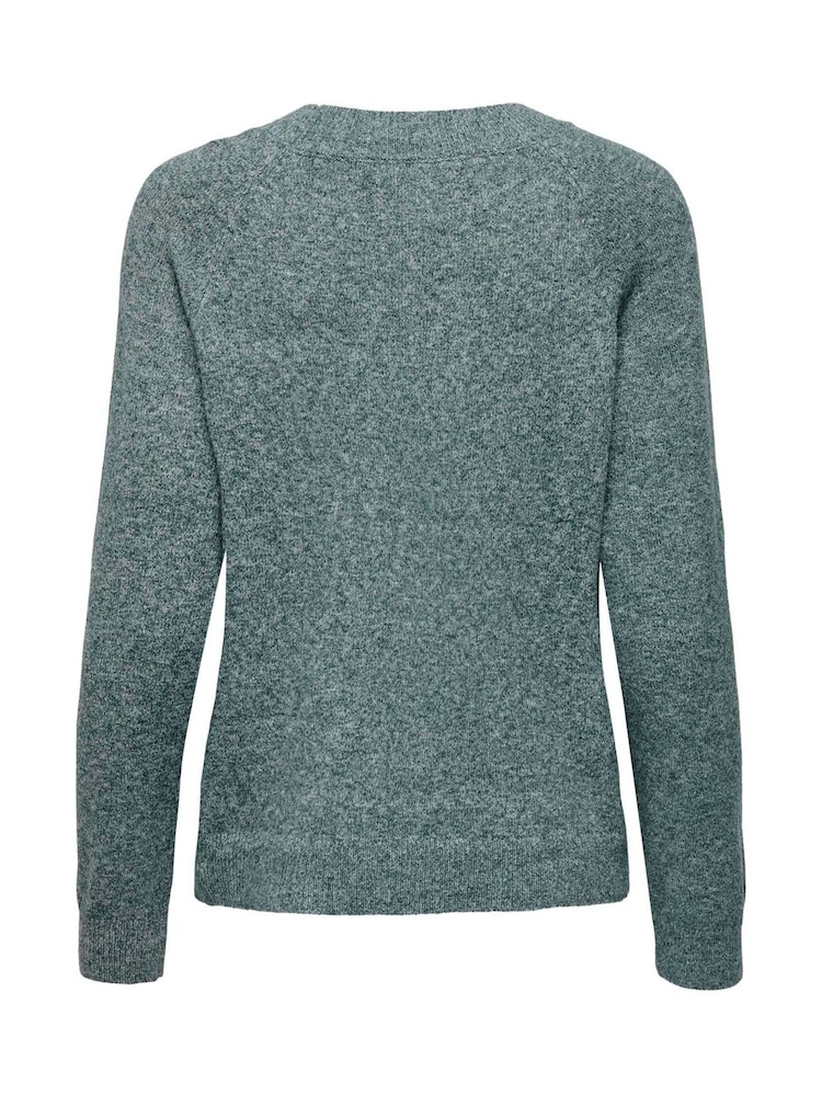 ONLY Green Knitted Long Sleeve Jumper - Image 6 of 6 ONLY Green Knitted Long Sleeve Jumper - Image 6 of 6