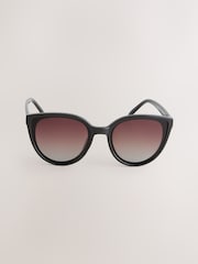 Chocolate Brown Cat Eye Sunglasses - Image 5 of 6