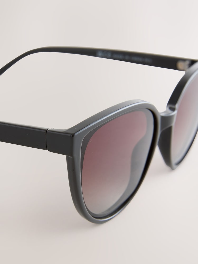 Chocolate Brown Cat Eye Sunglasses - Image 6 of 6