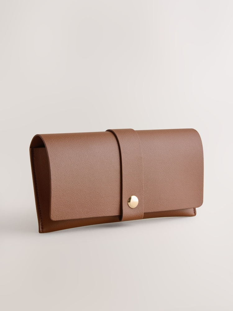 Tan Brown Sunglasses Case - Image 1 of 3