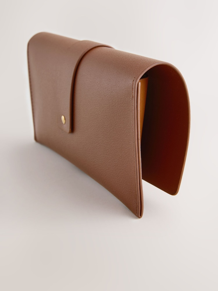 Tan Brown Sunglasses Case - Image 2 of 3