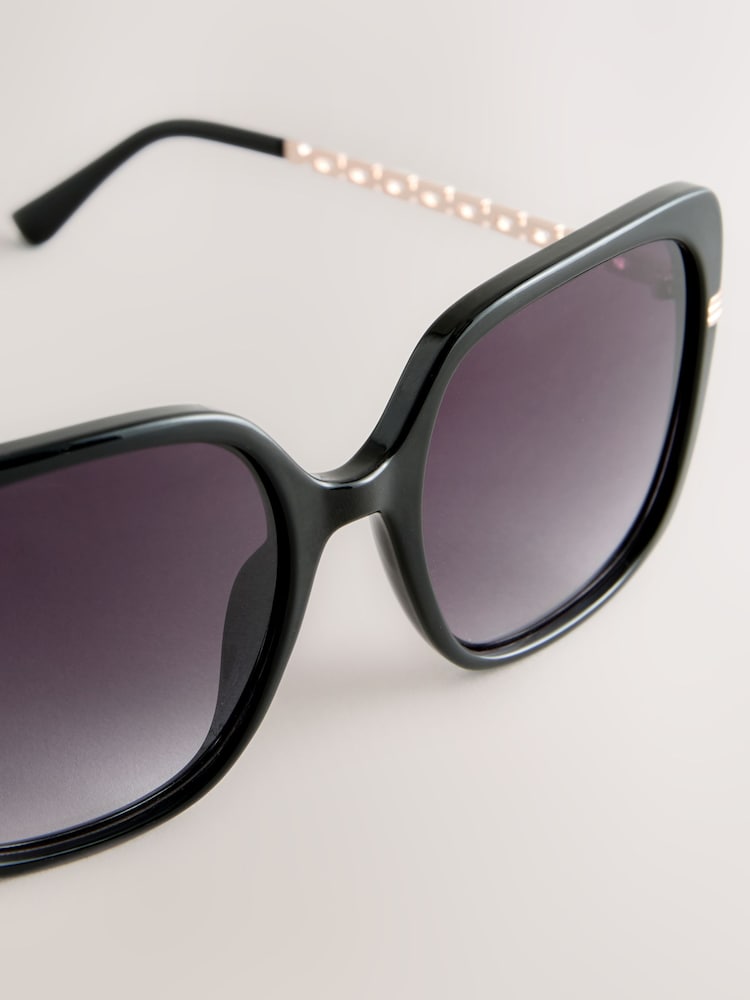Black Square Sunglasses - Image 6 of 6
