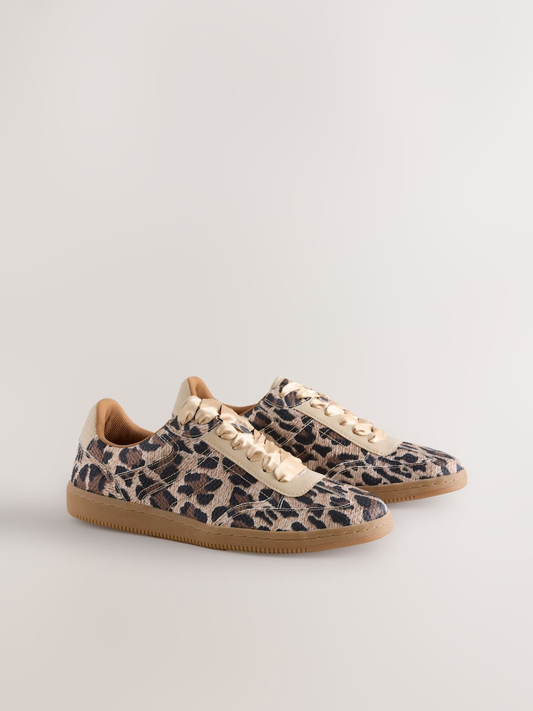 Leopard Forever Comfort® Lace-Up Trainers - Image 2 of 6