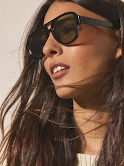 Brown Visor Sunglasses - Image 3 of 6
