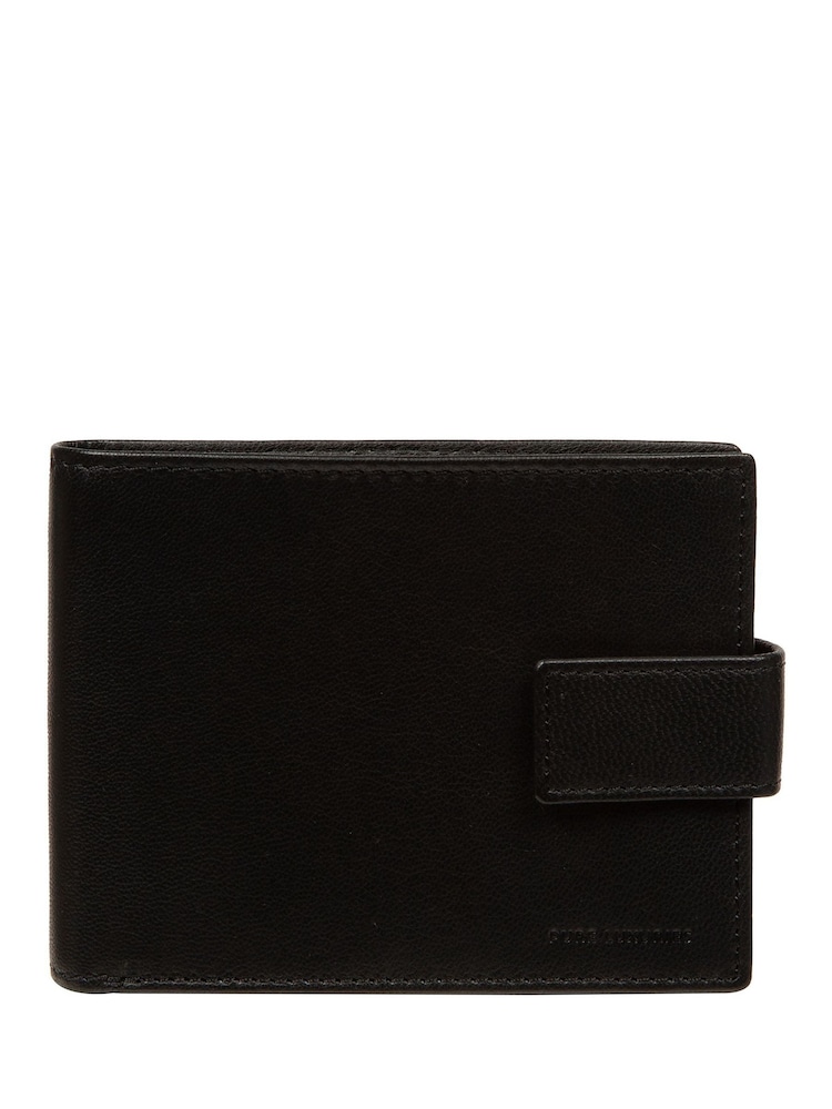 Pure Luxuries London 'Henry' Leather Black Wallet - Image 1 of 5