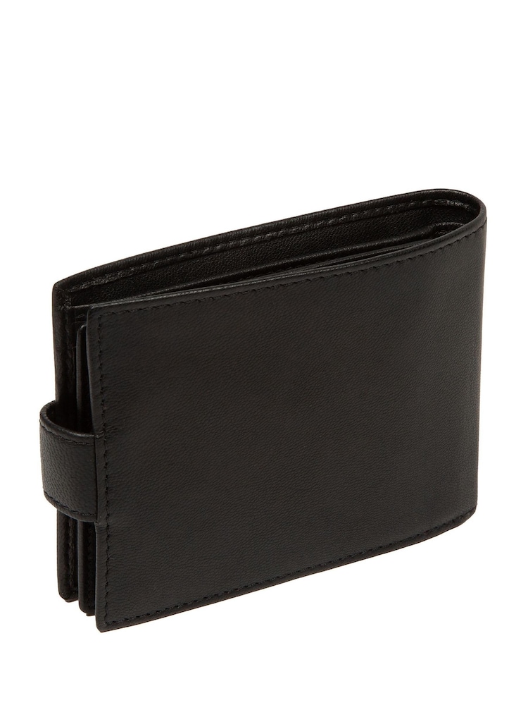 Pure Luxuries London 'Henry' Leather Black Wallet - Image 5 of 5