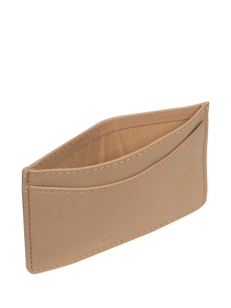 Pure Luxuries London Anna Leather Brown Card Holder - Image 2 of 3