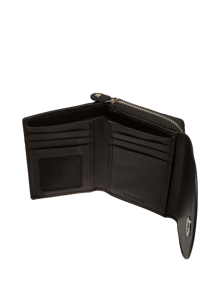 Schwarz - Pure Luxuries London Belle Leather Purse - Bild 2 von 4
