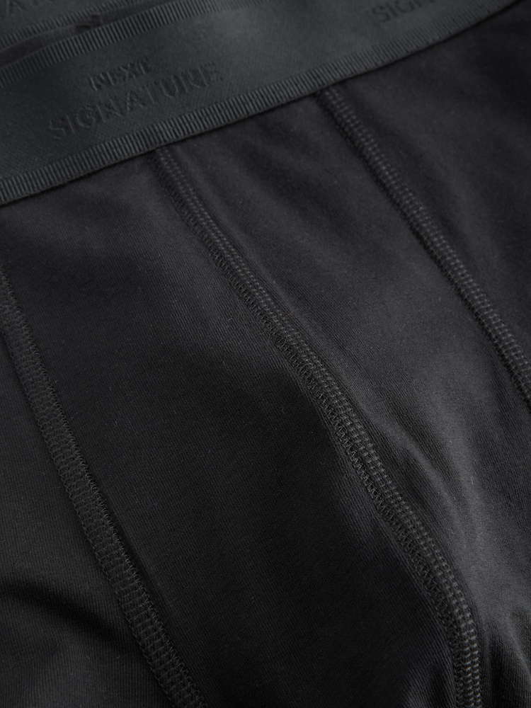 შავი მოდალური - 10 პაკეტი - Signature Hipster Boxers - სურათი 10 10-დან