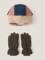 Monsoon Borg Trapper Hat & Gloves Set - Bild 2 von 2