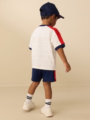 Blanco - England Football Shirt and Short Set (3mths-3yrs) - Imagen 3 de 4