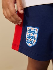 Blanco - England Football Shirt and Short Set (3mths-3yrs) - Imagen 4 de 4