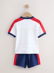 Blanco - Conjunto de camiseta y pantalón corto de fútbol de Inglaterra (3meses-3años) - Imagen 7 de 9