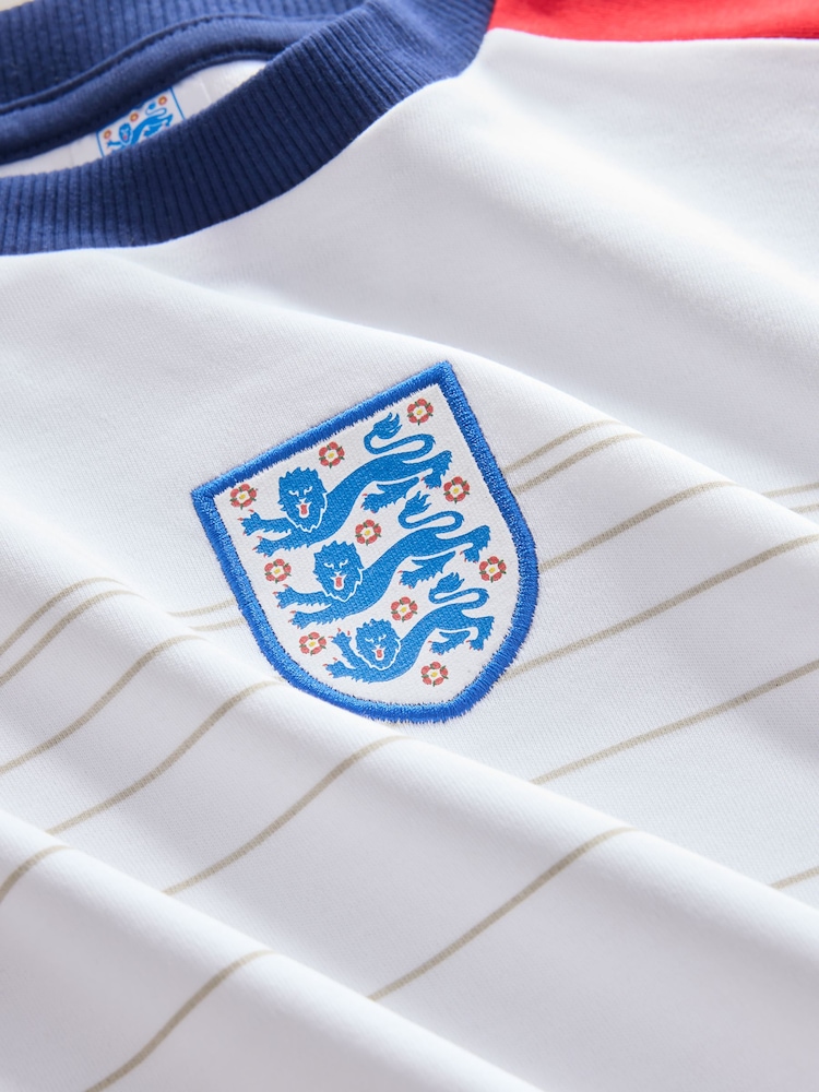 Blanco - Conjunto de camiseta y pantalón corto de fútbol de Inglaterra (3meses-3años) - Imagen 9 de 9 Blanco - Conjunto de camiseta y pantalón corto de fútbol de Inglaterra (3meses-3años) - Imagen 9 de 9