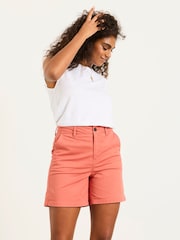 FatFace Elsham Rust Chino Shorts - Image 1 of 6