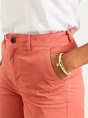 FatFace Elsham Rust Chino Shorts - Image 3 of 6