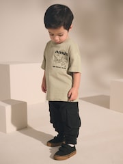 Oasis Stone Short Sleeve Band Graphic T-Shirt (3mths-8yrs) - Image 3 of 8