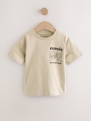 Oasis Stone Short Sleeve Band Graphic T-Shirt (3mths-8yrs) - Image 6 of 8