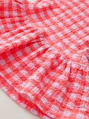 Fruit Graphic/Red Gingham T-Shirt and Frill Hem Trousers Set (3-16yrs) - Image 8 of 8