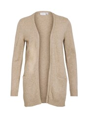 Brun - Vila Långärmat Lättstickad Cardigan - Bild 5 av 6