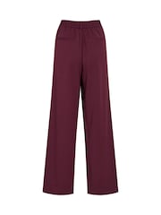 VILA Purple High Waisted Wide Leg Trousers - Image 6 of 6