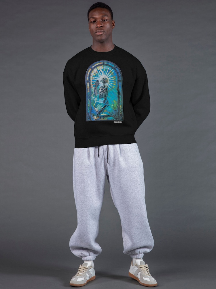 Religion Psychedelic Sweatshirt - Imagem 4 de 4