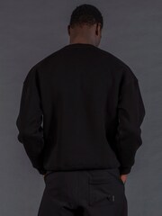 Religion Black Skull Antarsia Knit Jumper - Image 2 of 4