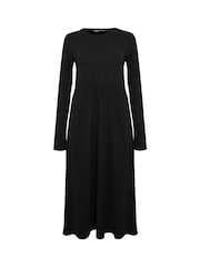 Threadbare Animal 2 Pack Long Sleeve Jersey Midi Dress - Image 7 of 7