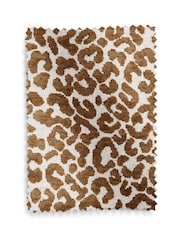 Linen Look Leopard Gold Hensley Wooden Accent Chair - Image 10 of 10