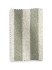 Woven Stripe Sage Green Stella Storage Round Stool - Image 5 of 6