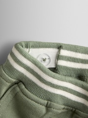 أخضر - طقم 2 قطعة من تيشِرت برسمة أبليك وشورت من JoJo Maman Bébé - صورة 10 من 10