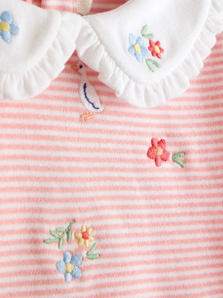 JoJo Maman Bébé Orange T-Shirt - Image 3 of 3