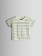 Jojo Maman Bébé Blue Dungarees Set - Image 2 of 8