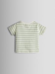 Jojo Maman Bébé Blue Dungarees Set - Image 3 of 8