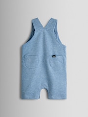 Jojo Maman Bébé Blue Dungarees Set - Image 5 of 8