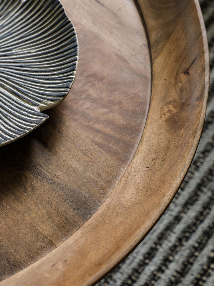 Gallery Home Natural Pinnacle Side Table - Image 2 of 5