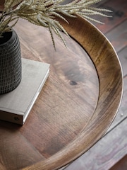 Gallery Home Natural Pinnacle Side Table - Image 3 of 5