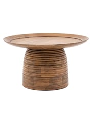 Gallery Home Natural Pinnacle Side Table - Image 4 of 5