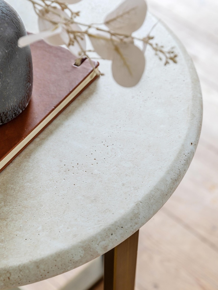 Gallery Home Natural Aero Side Table - Image 2 of 6