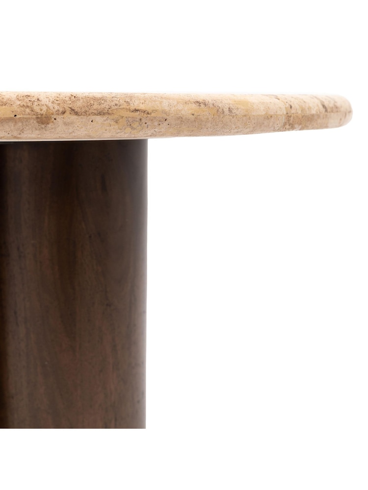 Gallery Home Dark Wood Cascade Coffee Table - Image 6 of 6 Gallery Home Dark Wood Cascade Coffee Table - Image 6 of 6