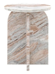 Gallery Home Natural Beacon Side Table - Image 5 of 7