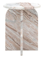 Gallery Home Natural Beacon Side Table - Image 6 of 7