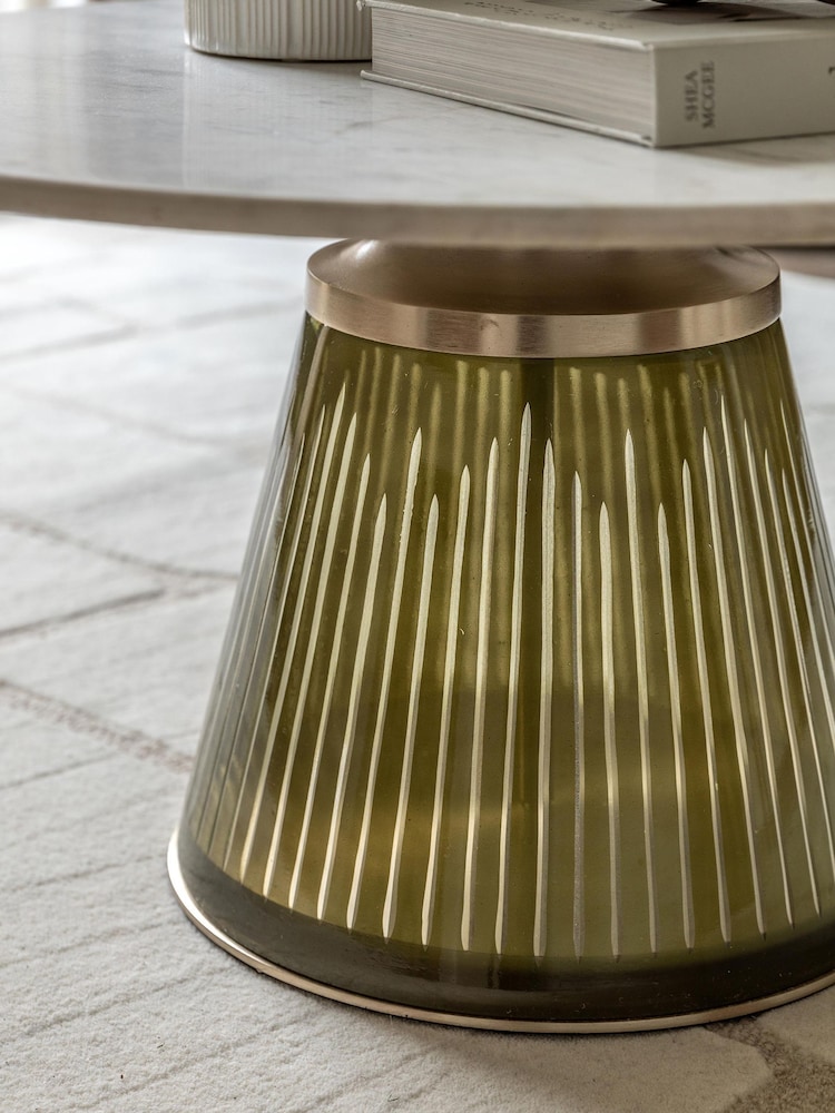 Gallery Home Green Zenith Dusk Coffee Table - Image 2 of 5 Gallery Home Green Zenith Dusk Coffee Table - Image 2 of 5