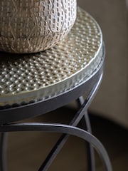 Gallery Home Bronze Safari Side Table - Image 2 of 6