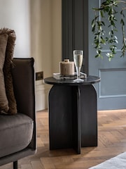 Gallery Home Black Beacon Side Table - Image 1 of 7