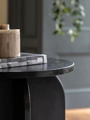 Gallery Home Black Beacon Side Table - Image 2 of 7