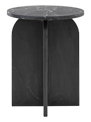 Gallery Home Black Beacon Side Table - Image 5 of 7