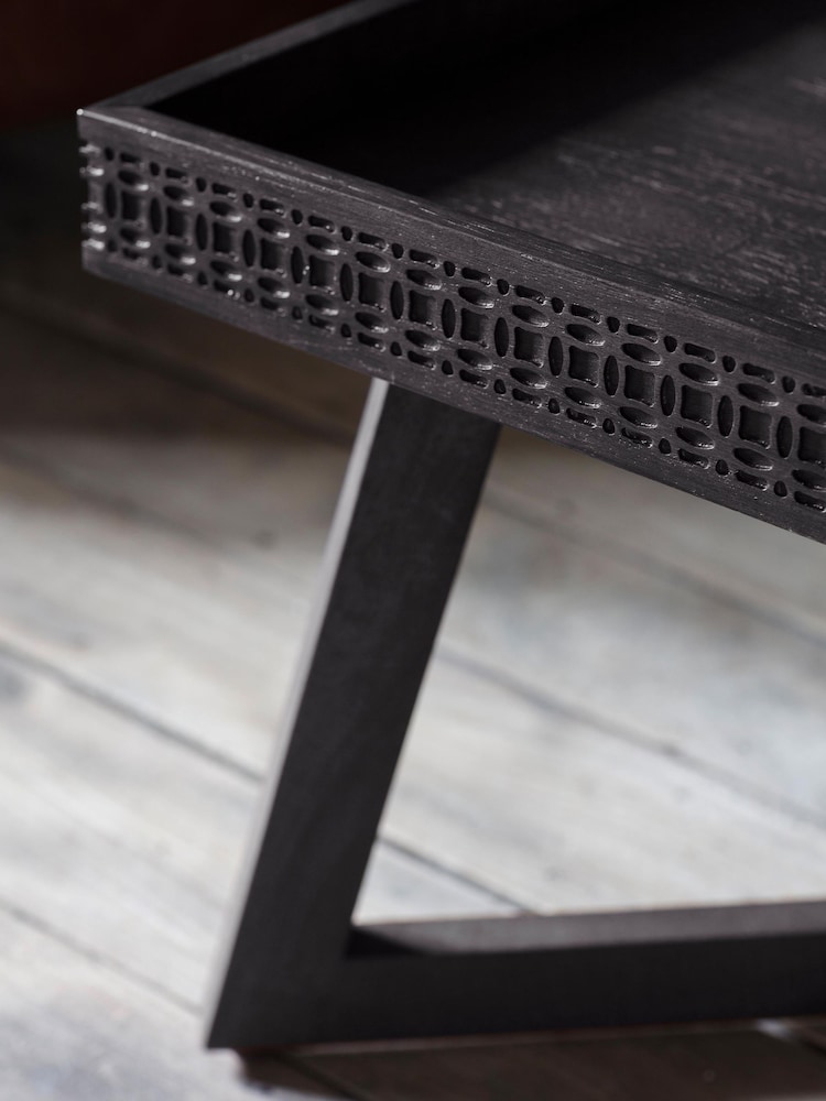 Gallery Home Black Breeze Boutique Coffee Table - Image 2 of 4 Gallery Home Black Breeze Boutique Coffee Table - Image 2 of 4